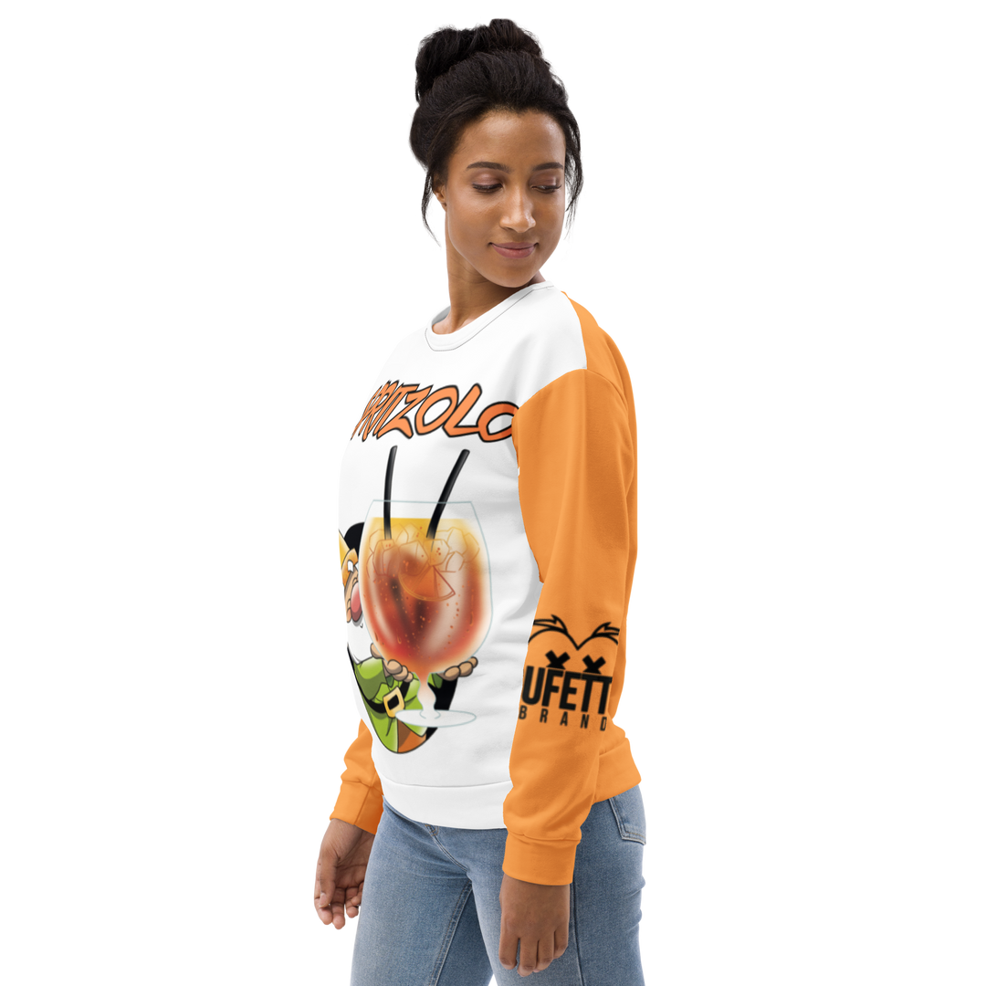 Felpa unisex Uomo/Donna SPRITZOLO NEW - Gufetto Brand 