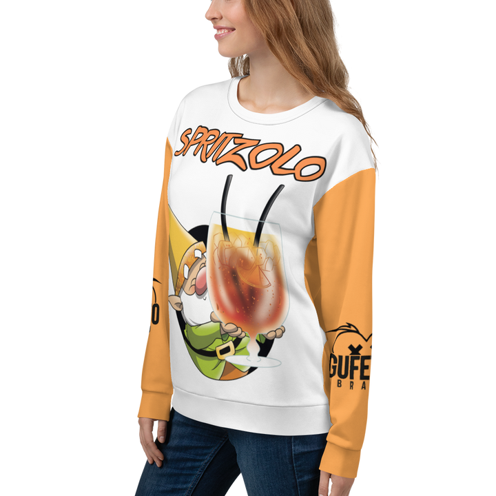 Felpa unisex Uomo/Donna SPRITZOLO NEW - Gufetto Brand 