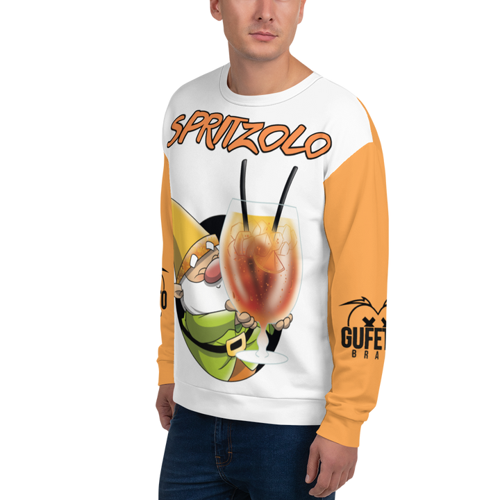 Felpa unisex Uomo/Donna SPRITZOLO NEW - Gufetto Brand 