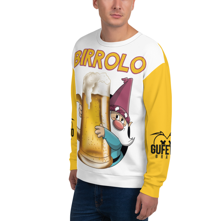 Felpa unisex Uomo/Donna BIRROLO NEW - Gufetto Brand 
