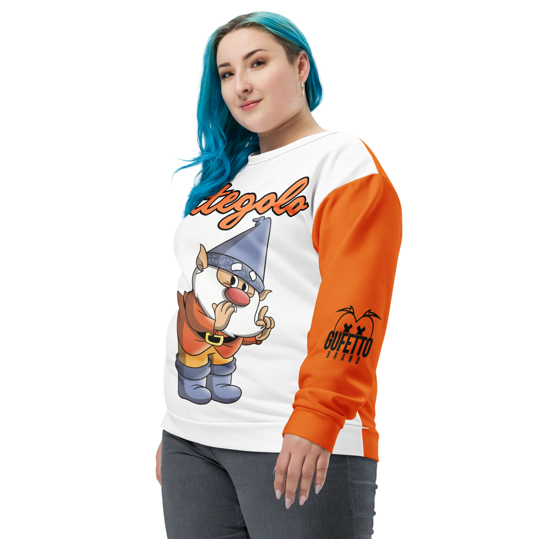 Felpa unisex Uomo/Donna PETTEGOLO - Gufetto Brand 