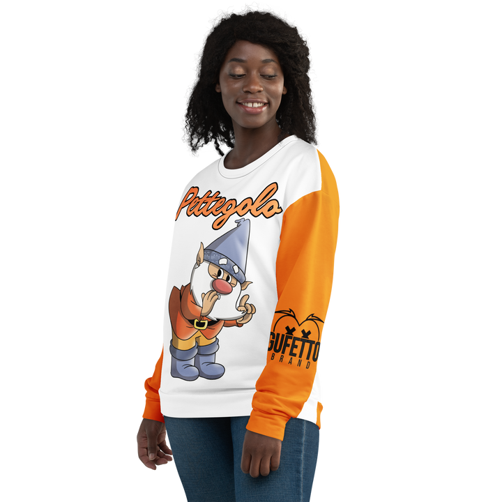 Felpa unisex Uomo/Donna PETTEGOLO - Gufetto Brand 