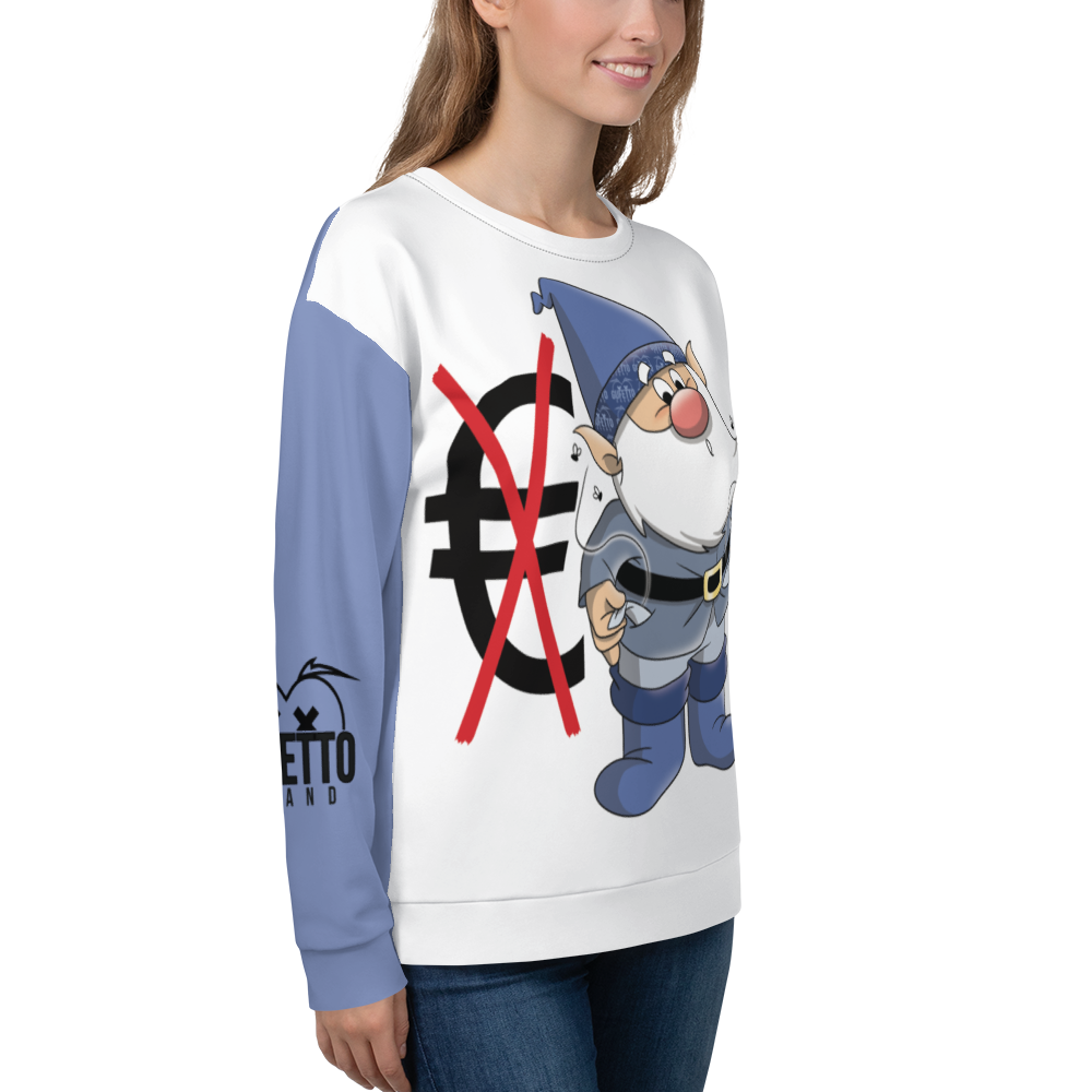 Felpa unisex Uomo/Donna NONHOUNEUROLO - Gufetto Brand 