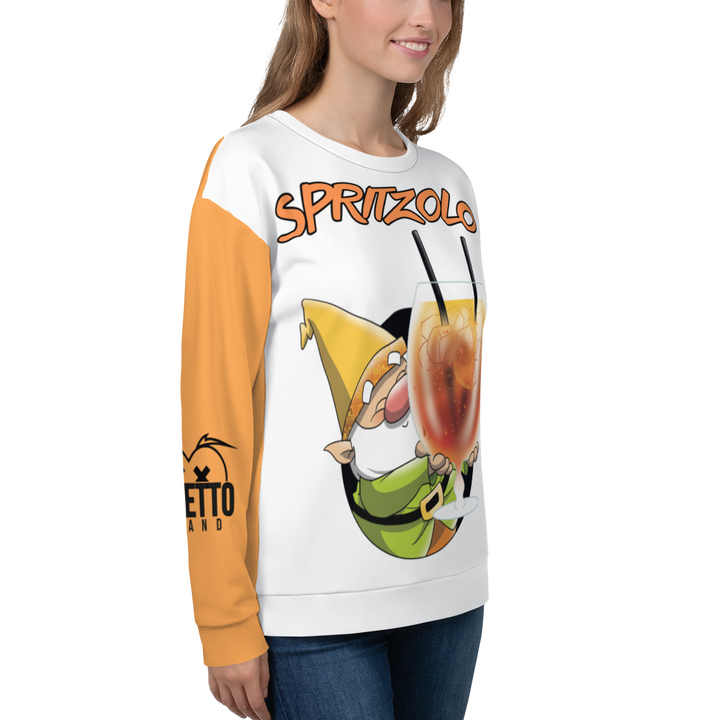 Felpa unisex Uomo/Donna SPRITZOLO NEW - Gufetto Brand 