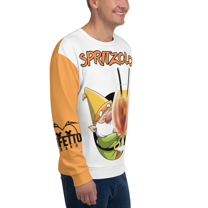 Felpa unisex Uomo/Donna SPRITZOLO NEW - Gufetto Brand 