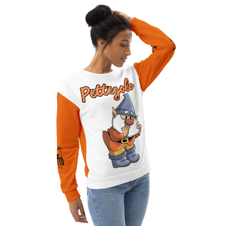 Felpa unisex Uomo/Donna PETTEGOLO - Gufetto Brand 