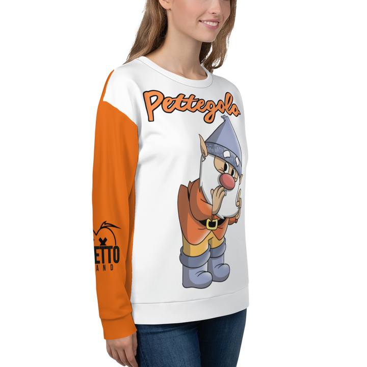 Felpa unisex Uomo/Donna PETTEGOLO - Gufetto Brand 