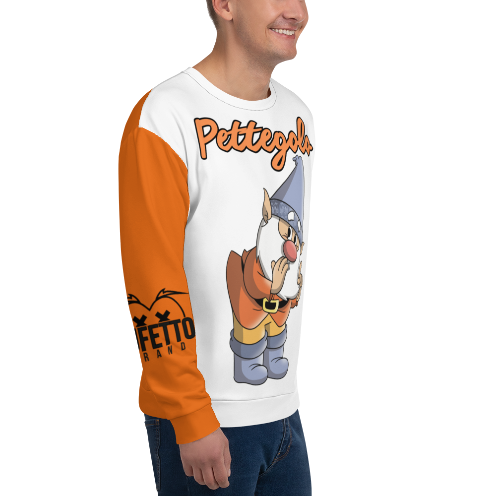 Felpa unisex Uomo/Donna PETTEGOLO - Gufetto Brand 