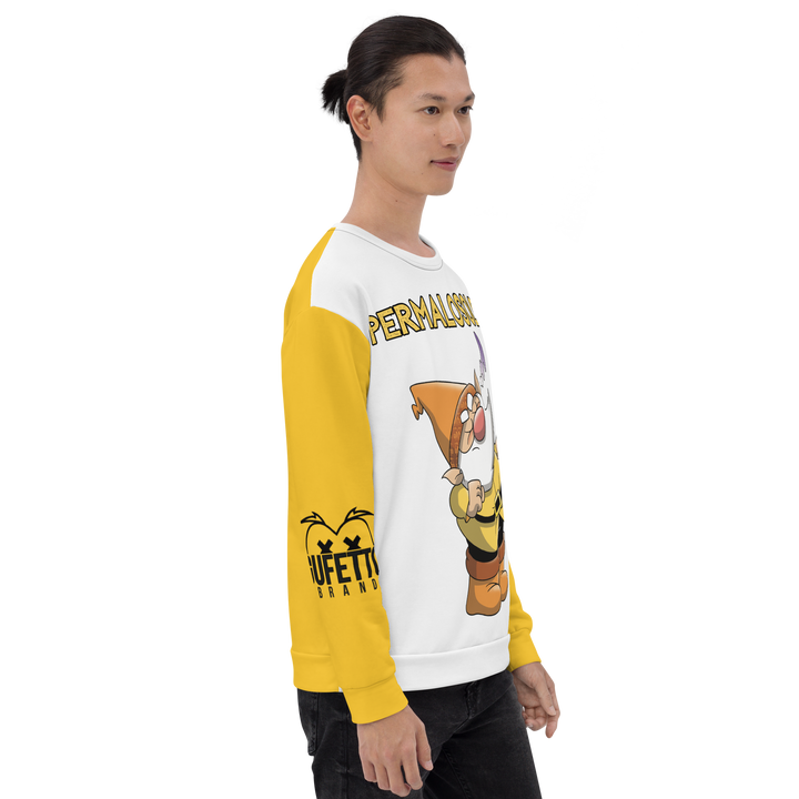 Felpa unisex Uomo/Donna PERMALOSOLO - Gufetto Brand 