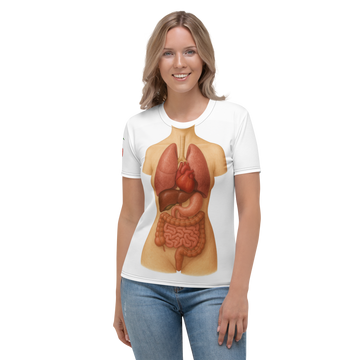 T-shirt donna CORPO UMANO
