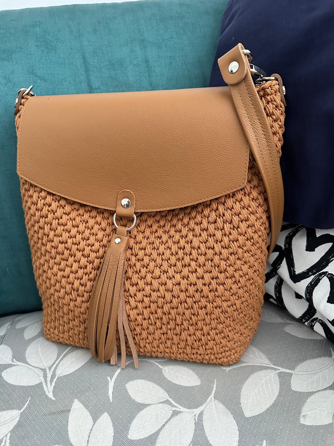 Proxima - Borsa Uncinetto fatta a mano - Gufetto Brand 