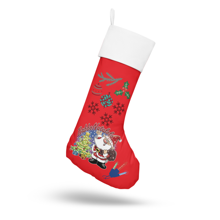 Calza di Natale BABBO NATALOLO - Gufetto Brand 