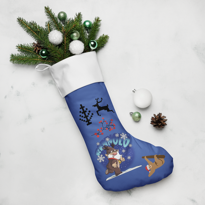 Calza di Natale RENNOLO - Gufetto Brand 