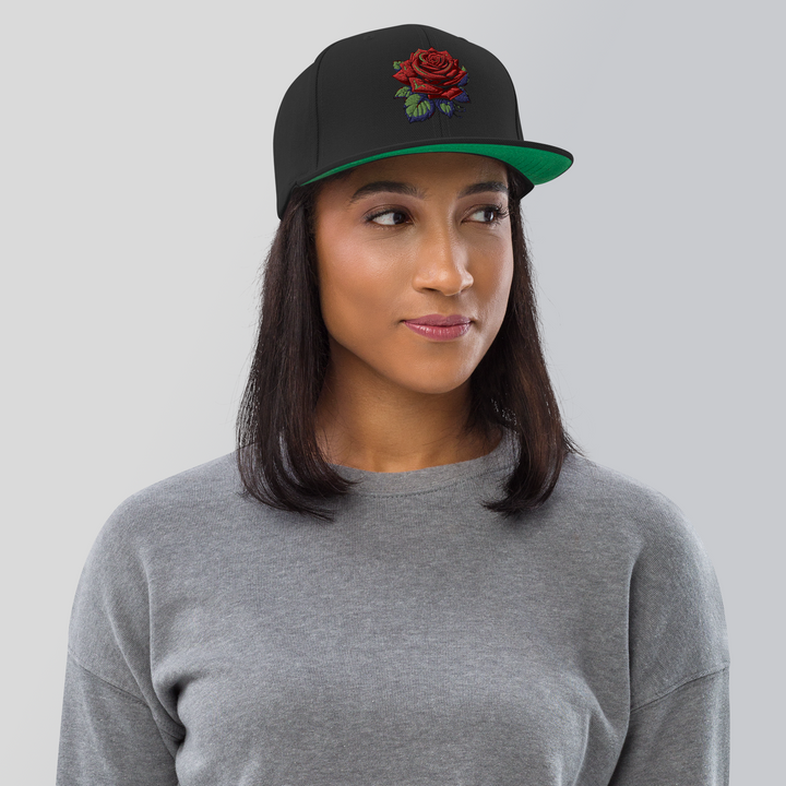 Cappellino snapback (baseball) ROSE 1 - Gufetto Brand 