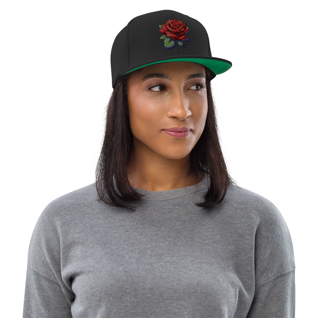 Cappellino snapback (baseball) ROSE 1 - Gufetto Brand 