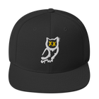 Cappellino snapback (baseball) GUFETTO 1 BIANCO OCCHI GIALLI - Gufetto Brand 