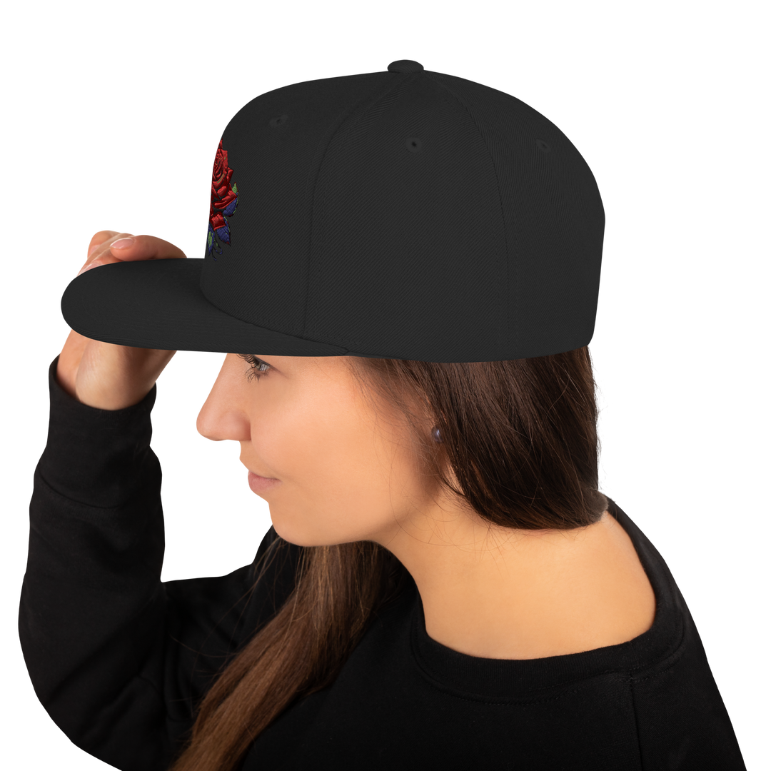 Cappellino snapback (baseball) ROSE 1 - Gufetto Brand 