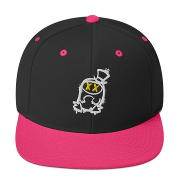 Cappellino snapback (baseball) GUFETTO 2 NERO OCCHI GIALLI