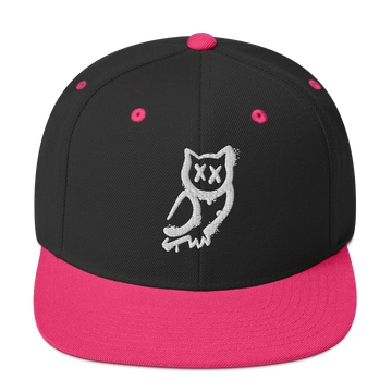 Cappellino snapback (baseball) GUFETTO 1 BIANCO OCCHI BIANCHI
