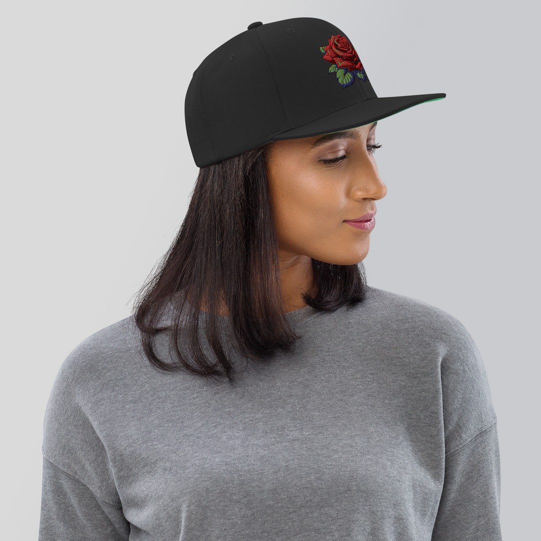 Cappellino snapback (baseball) ROSE 1 - Gufetto Brand 