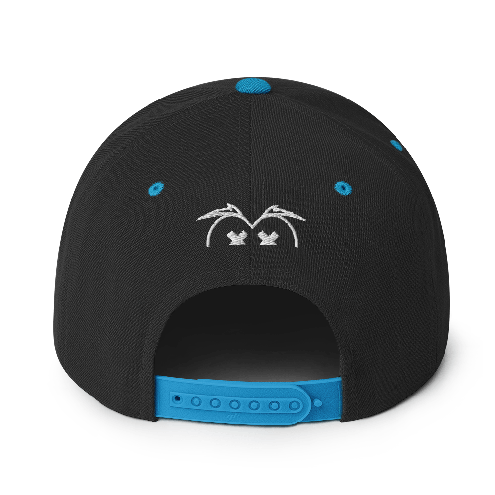 Cappellino snapback (baseball) GUFETTO 1 BIANCO OCCHI BIANCHI - Gufetto Brand 