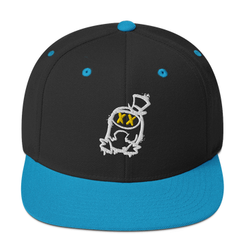 Cappellino snapback (baseball) GUFETTO 2 NERO OCCHI GIALLI