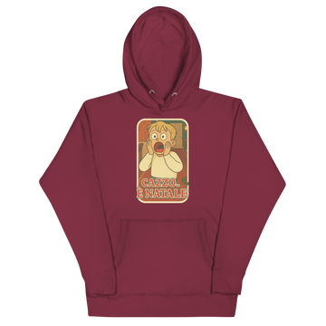 Felpa con cappuccio Unisex Donna/Uomo E' Natale