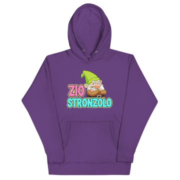 Felpa con cappuccio Unisex Donna/Uomo Zio Stronzolo