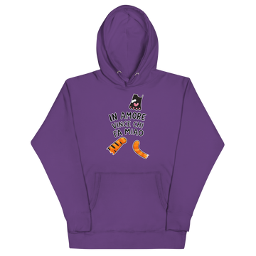 Felpa con cappuccio Unisex Donna/Uomo Miao