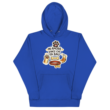 Felpa con cappuccio Unisex Donna/Uomo Bau