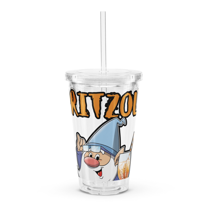 Borraccia in plastica trasparente SPRITZOLO - Gufetto Brand 