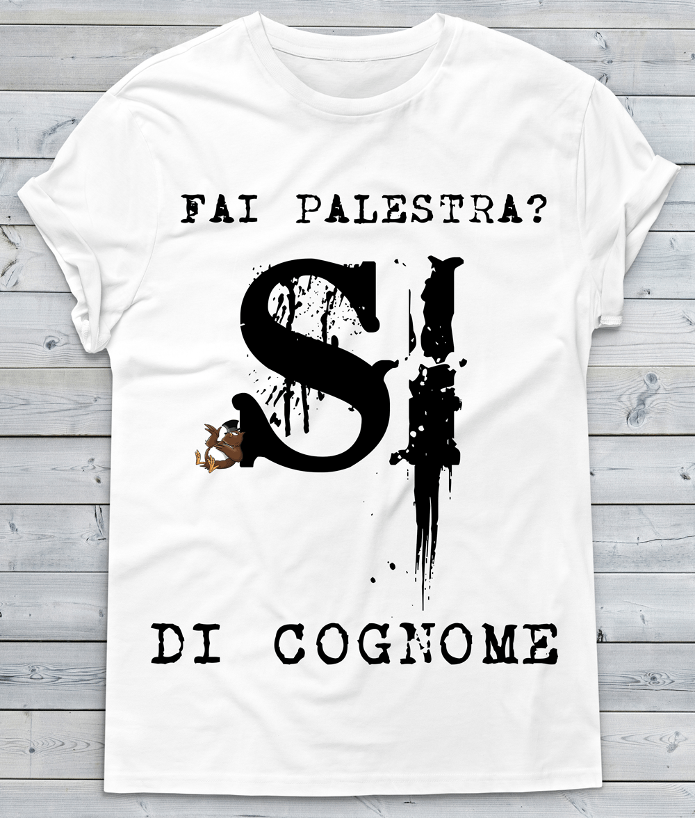 BLACKF. T-shirt Donna Fai Palestra? - Gufetto Brand 