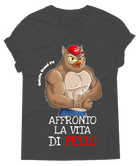 BLACKF. T-shirt Uomo Affronto la Vita - Gufetto Brand 