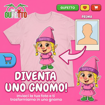 Diventa uno Gnomo – Ritratto Personalizzato