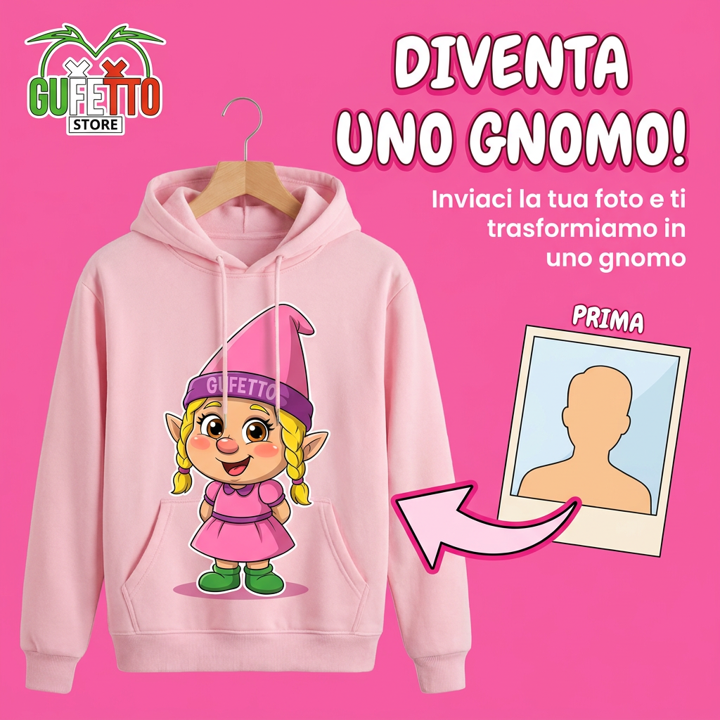 Diventa uno Gnomo – Ritratto Personalizzato