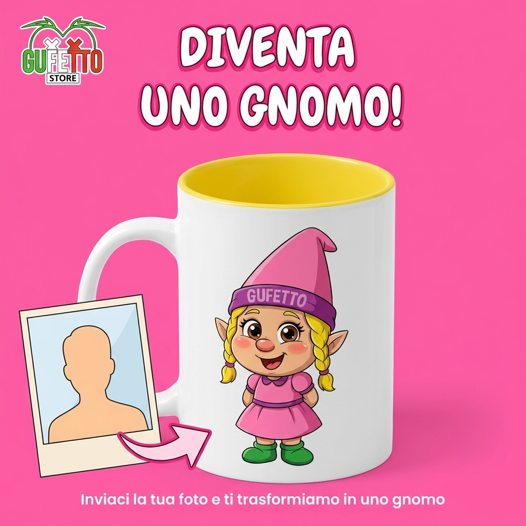 Diventa uno Gnomo – Ritratto Personalizzato