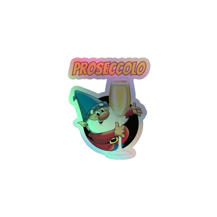 Adesivi olografici PROSECCOLO NEW - Gufetto Brand 