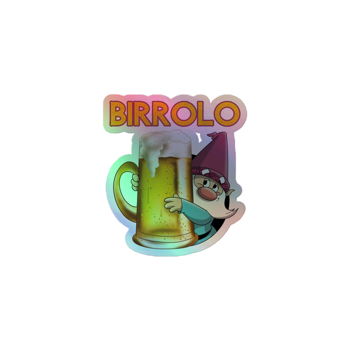 Adesivi olografici BIRROLO NEW - Gufetto Brand 