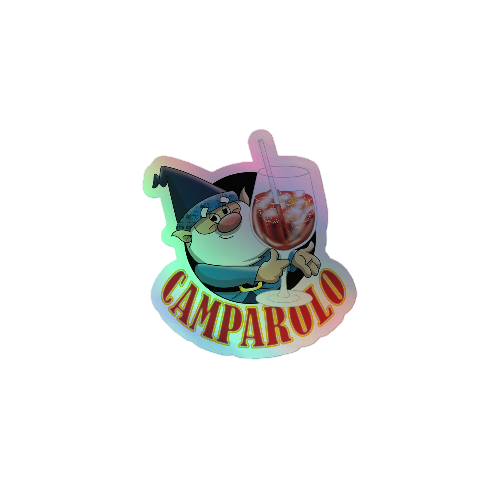 Adesivi olografici CAMPAROLO - Gufetto Brand 