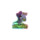 Adesivi olografici BIRRANNOSAURO - Gufetto Brand 