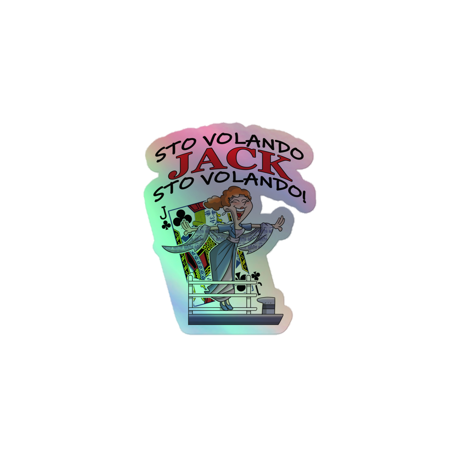 Adesivi olografici JACK - Gufetto Brand 