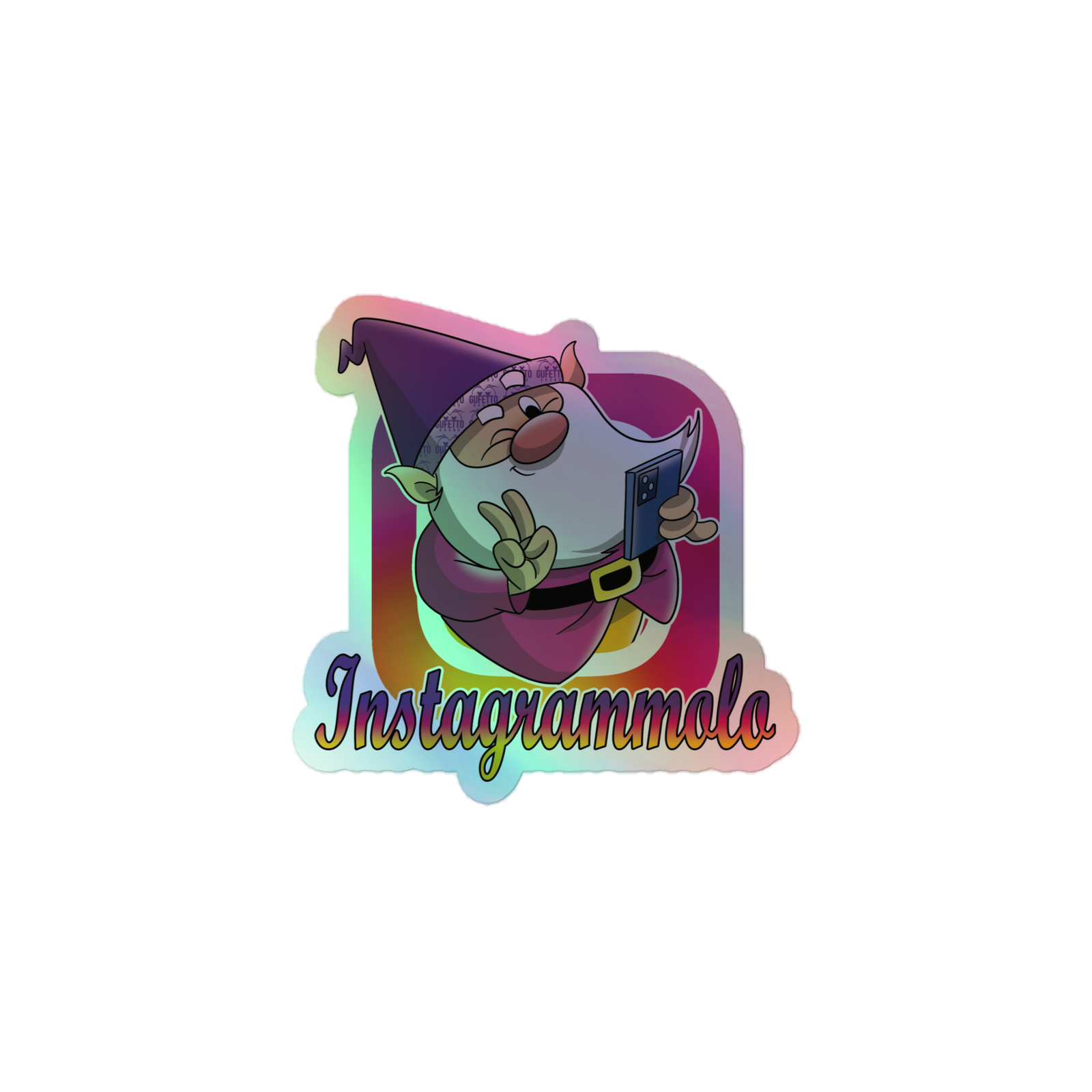 Adesivi olografici INSTAGRAMMOLO - Gufetto Brand 