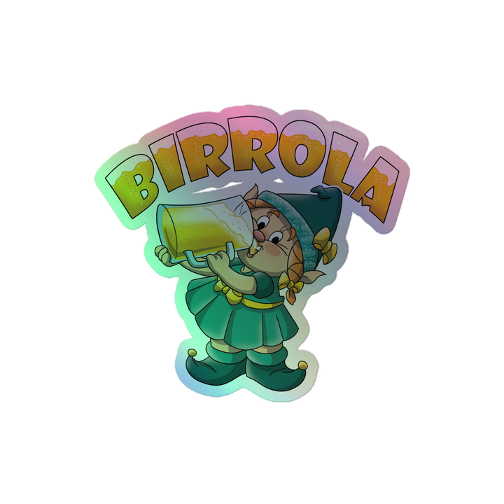 Adesivi olografici BIRROLA - Gufetto Brand 