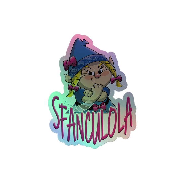 Adesivi olografici SFANCULOLA - Gufetto Brand 