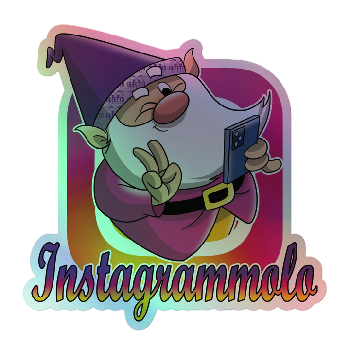 Adesivi olografici INSTAGRAMMOLO - Gufetto Brand 