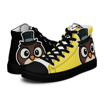 Sneakers alte in tela da uomo Gufetto Face 2025