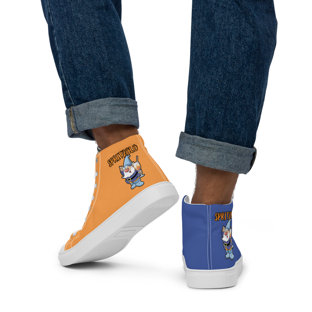 Sneakers alte in tela da uomo SPRITZOLO - Gufetto Brand 