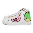 Sneakers alte in tela da uomo EMOJI - Gufetto Brand 