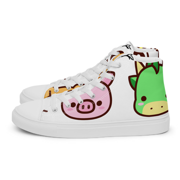 Sneakers alte in tela da uomo EMOJI