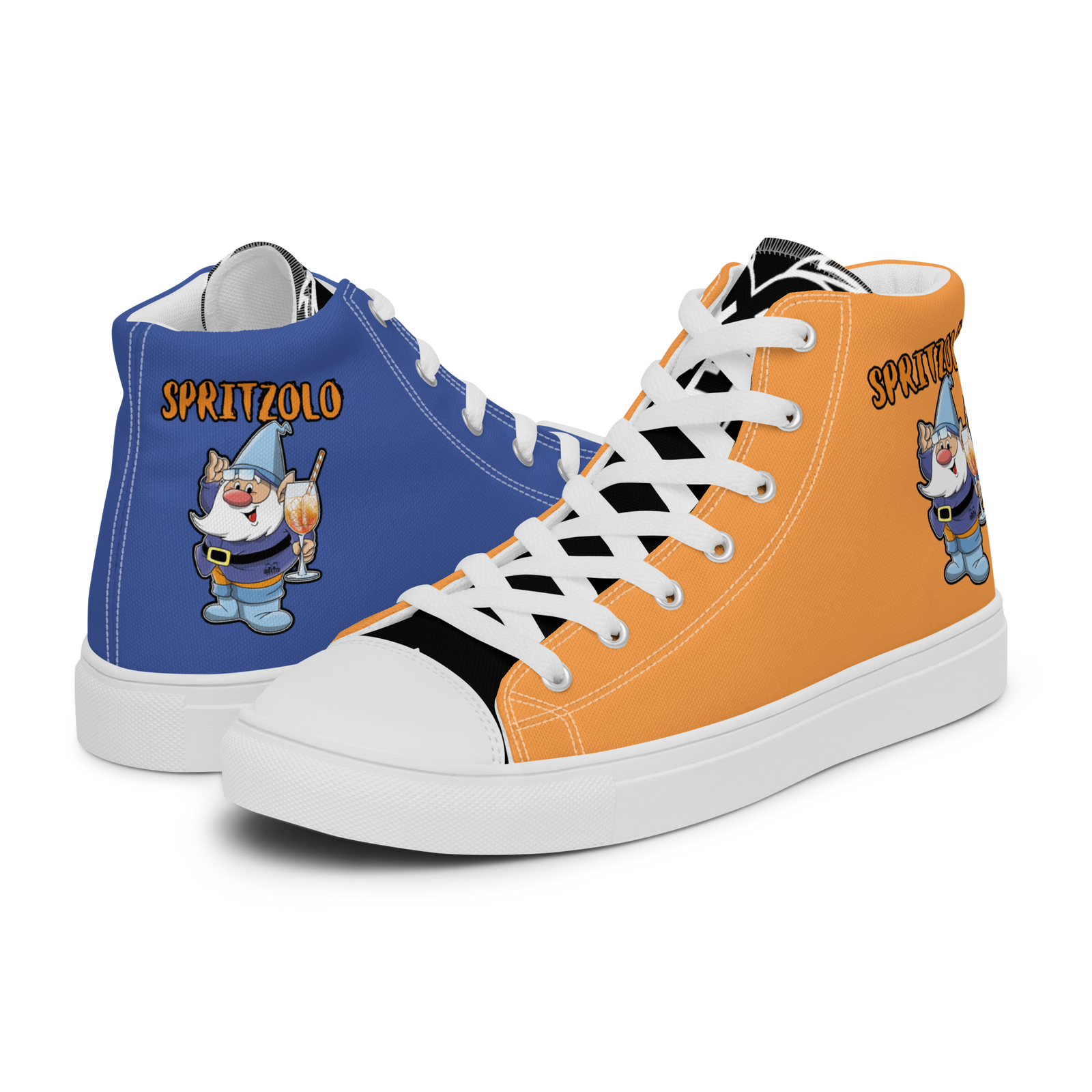 Sneakers alte in tela da uomo SPRITZOLO - Gufetto Brand 